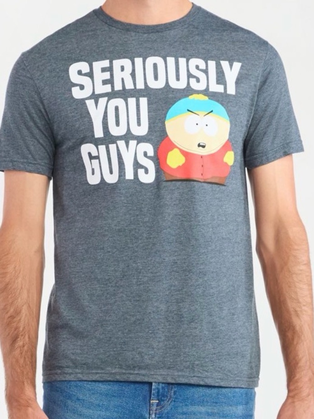 Seriously You Guys Graphic Tee - Charcoal